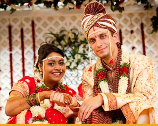 Traditional Indian rituals representing family approval